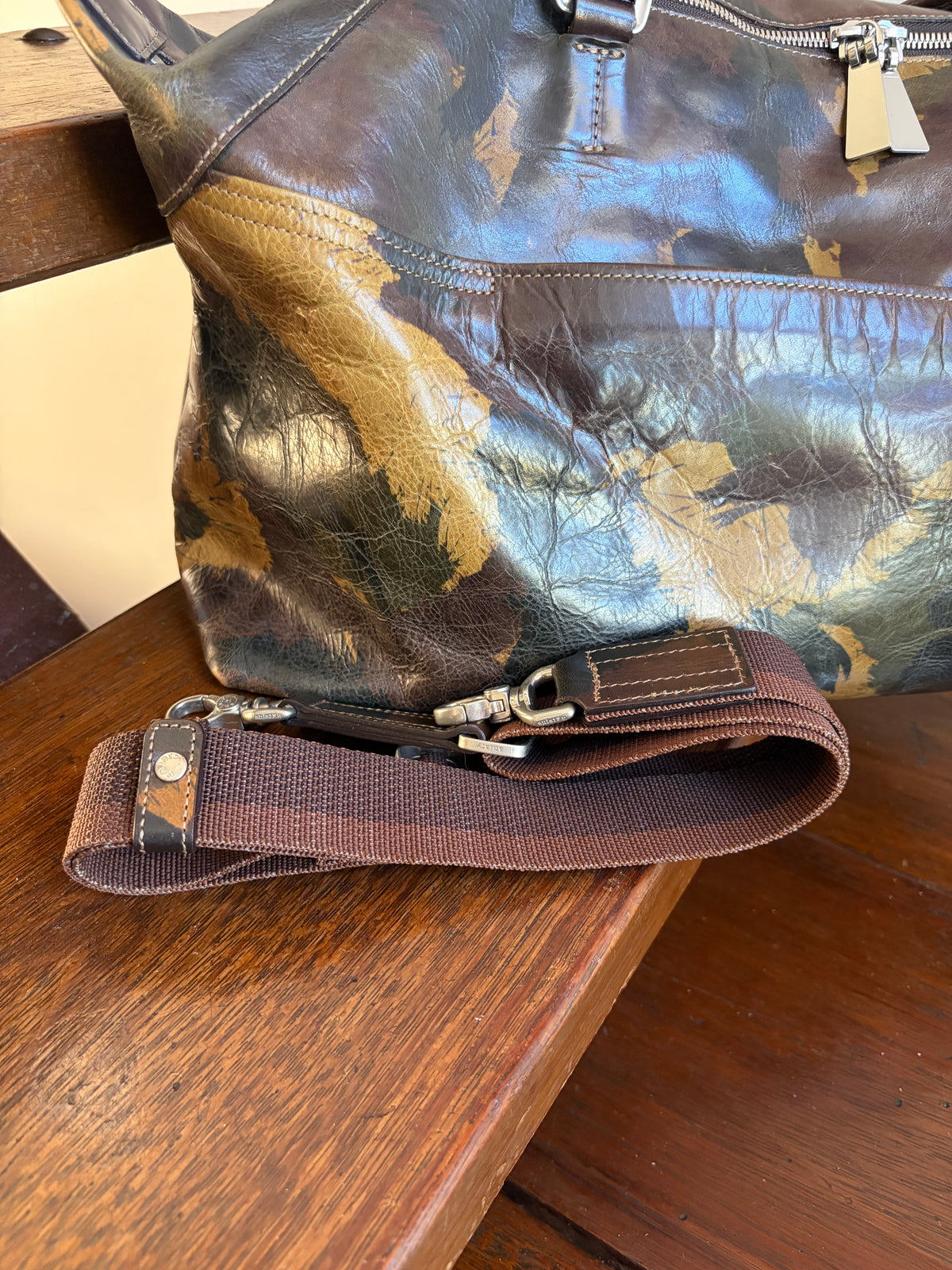 no 3395 / CAMO BOSTON BAG
