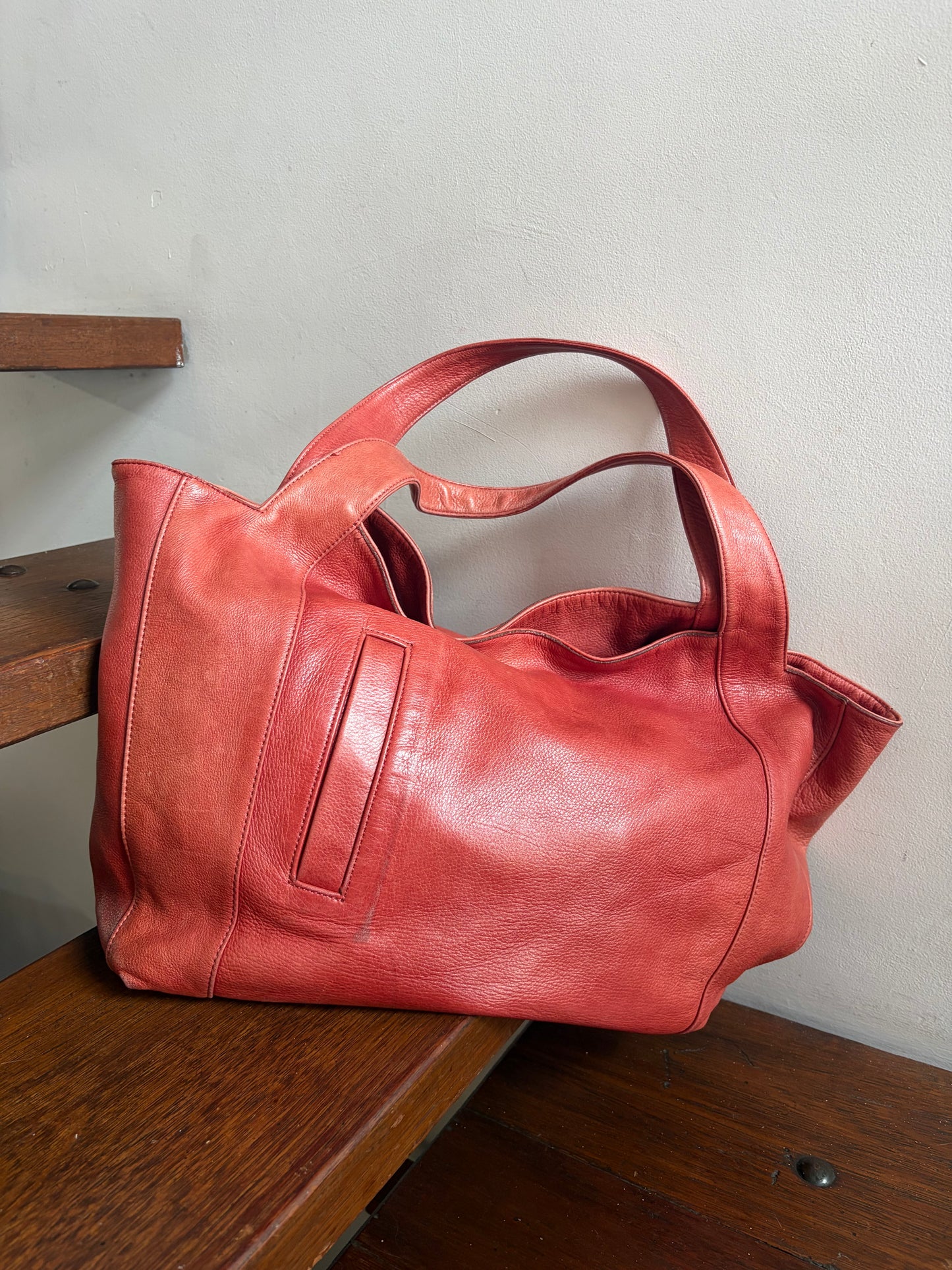 no 3097 / LEATHER WEEKENDER