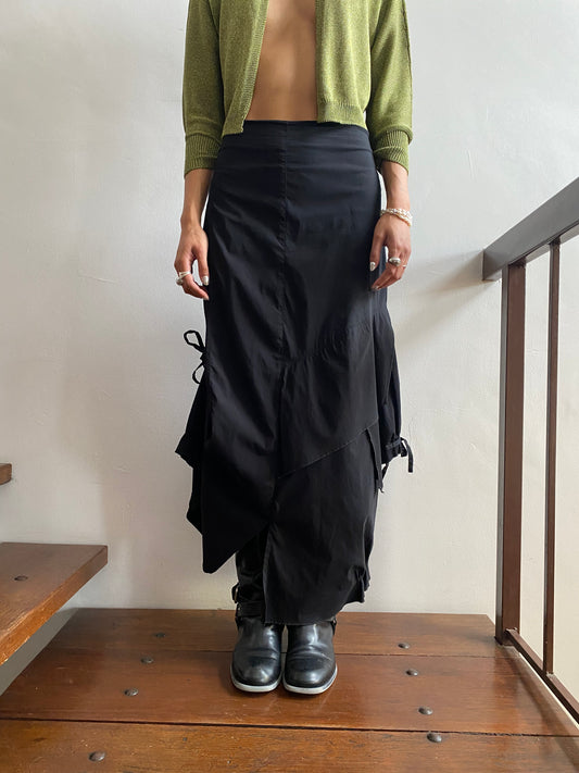 Vintage Sépia Maxi Skirt
