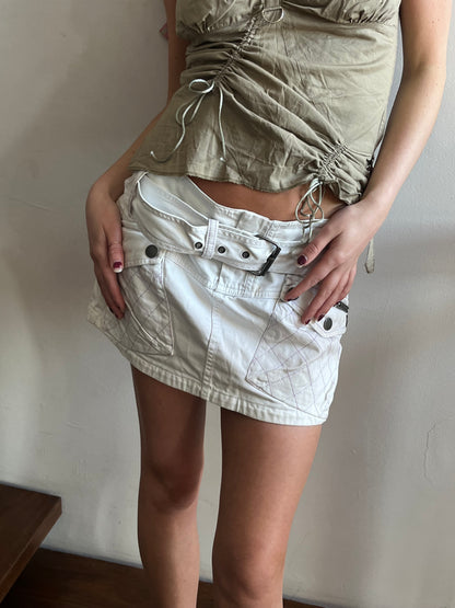 Diesel Belted Mini Skirt