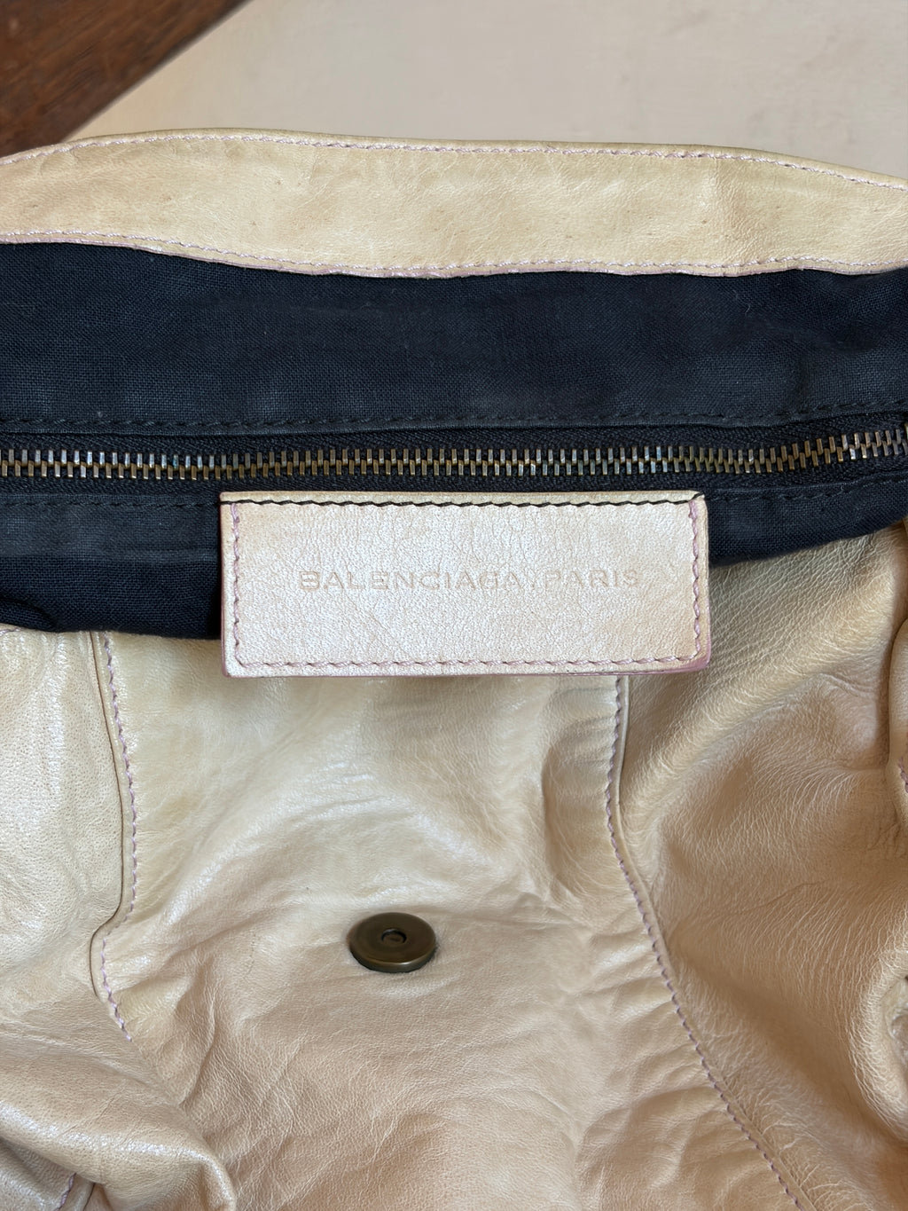 no 3291 / BALENCIAGA CHEVRE SHRUG HOBO