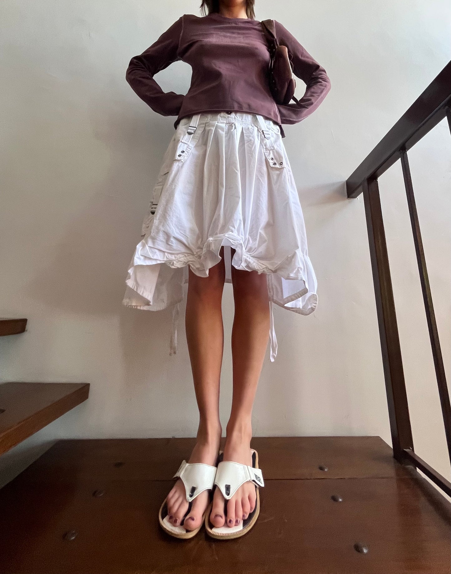 Vintage Xanaka Cargo Skirt