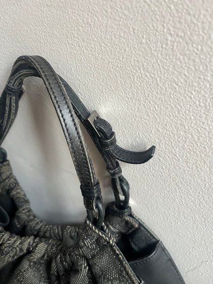 Gucci GG Canvas Leather Handbag