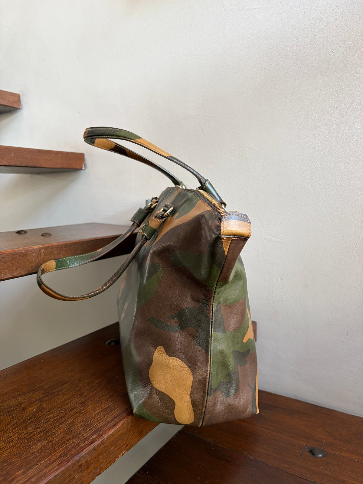 no 3312 / CAMO STRIPE BAG