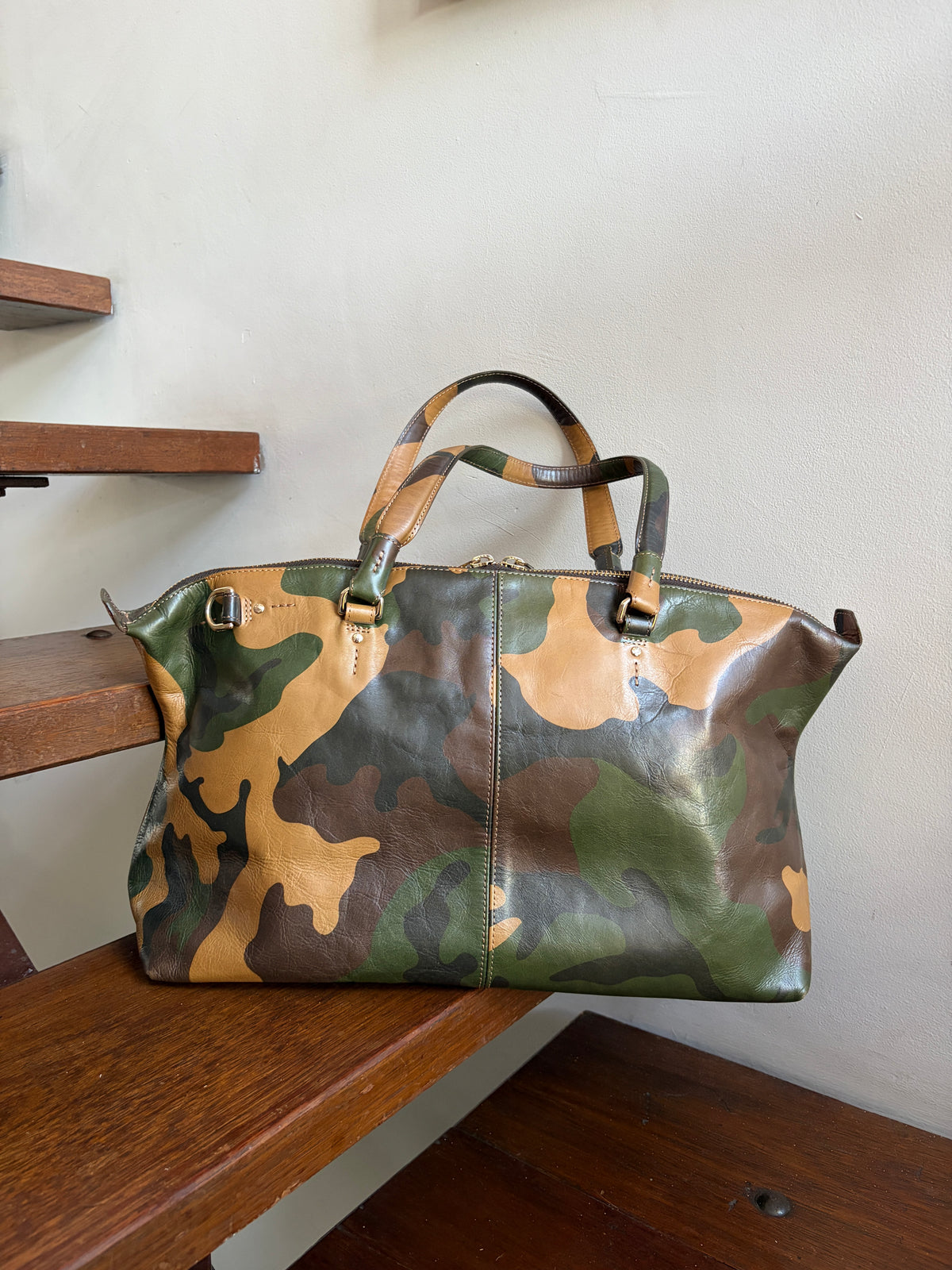 no 3312 / CAMO STRIPE BAG