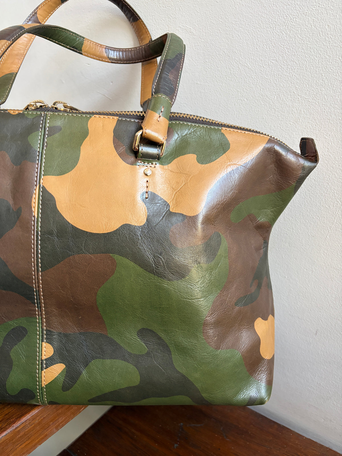 no 3312 / CAMO STRIPE BAG