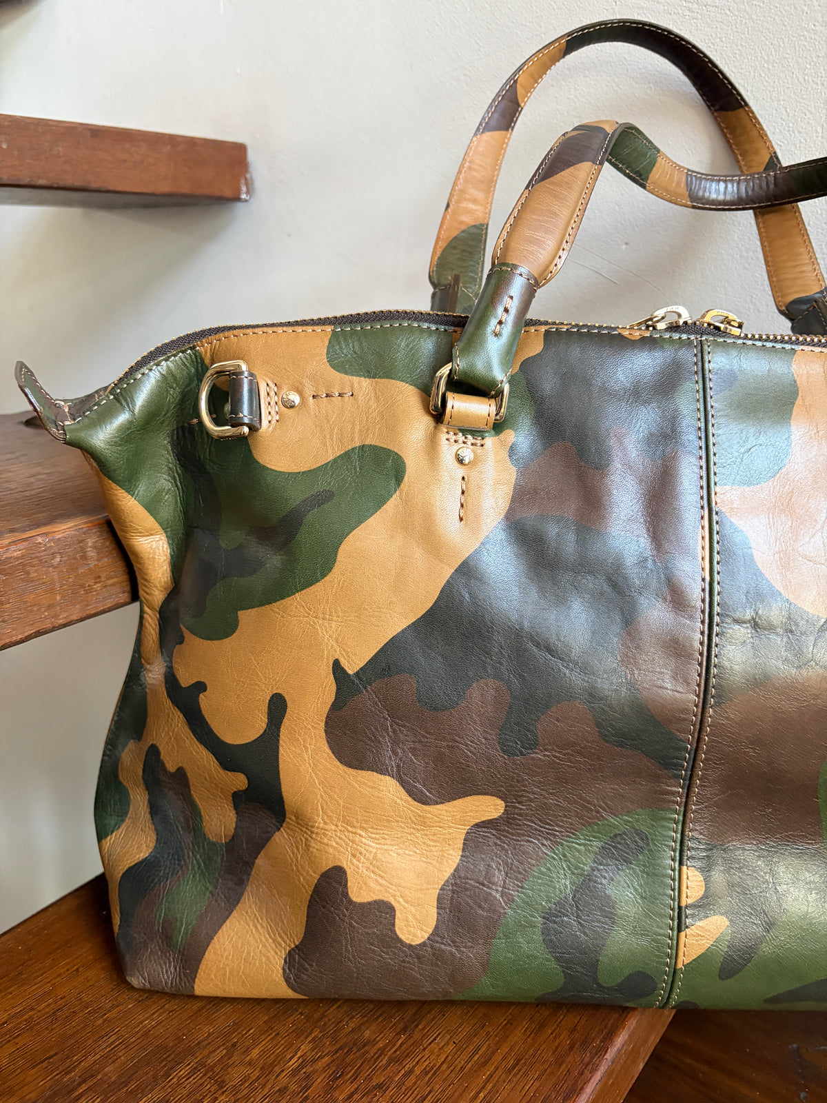 no 3312 / CAMO STRIPE BAG