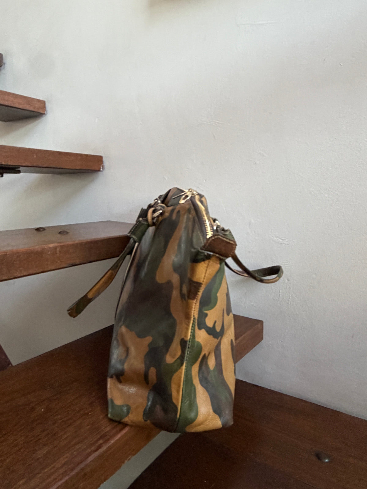 no 3312 / CAMO STRIPE BAG