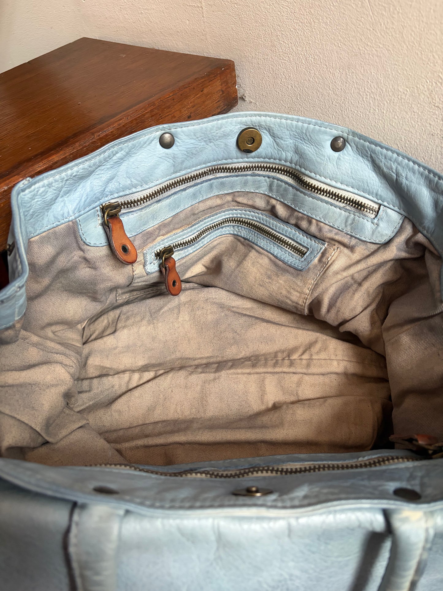 no 3143 / LEATHER BAG