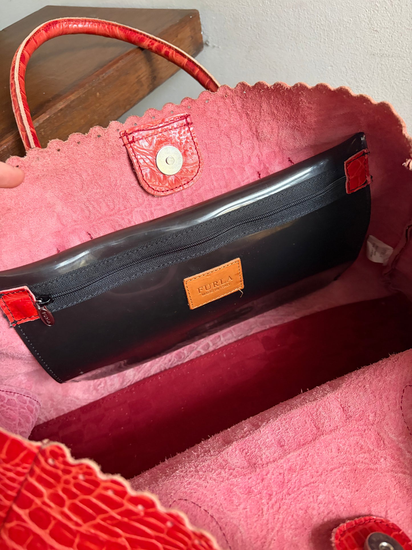 no 3145 / FURLA LEATHER BAG