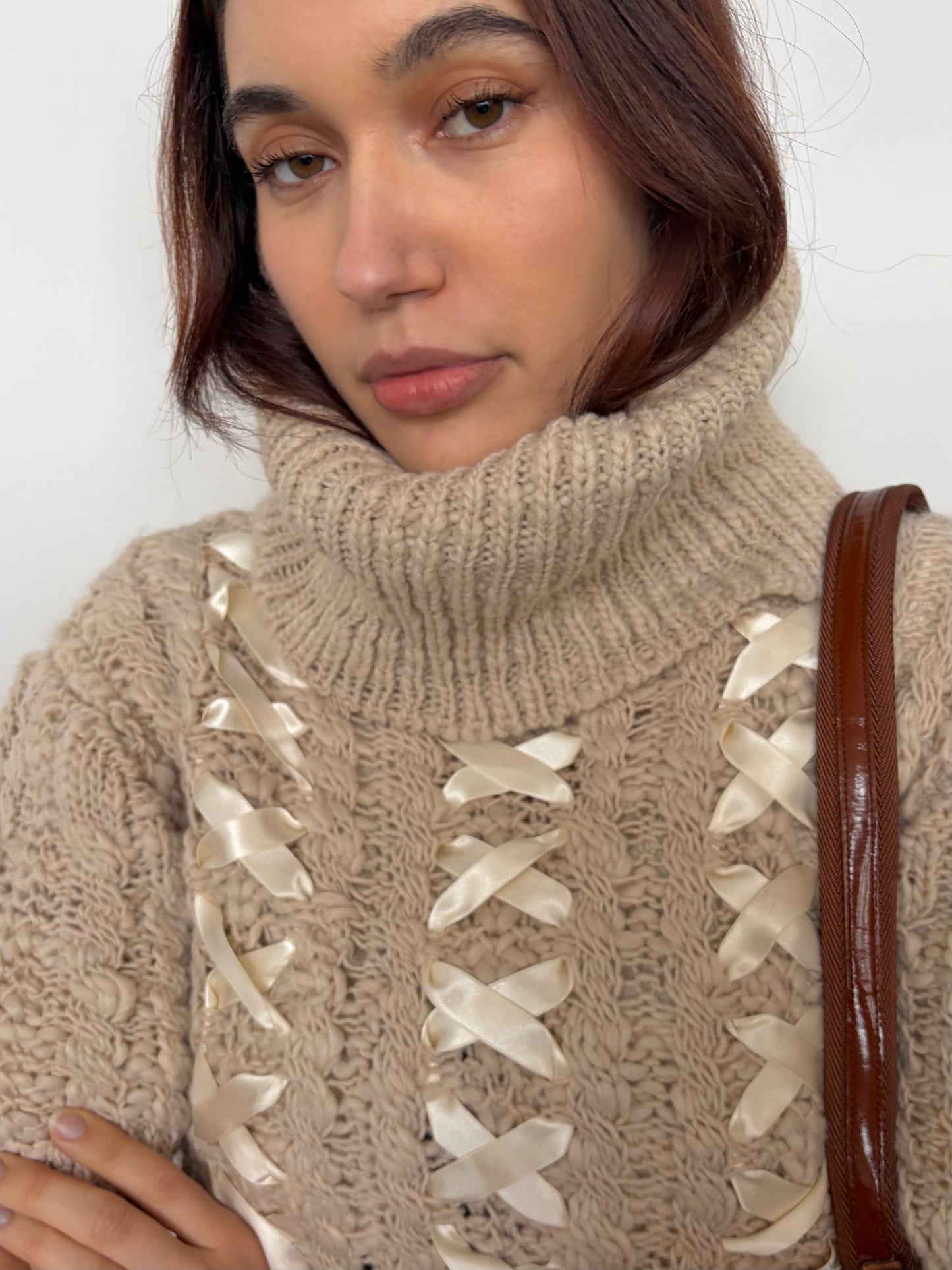 no 3090 / LACE KNIT