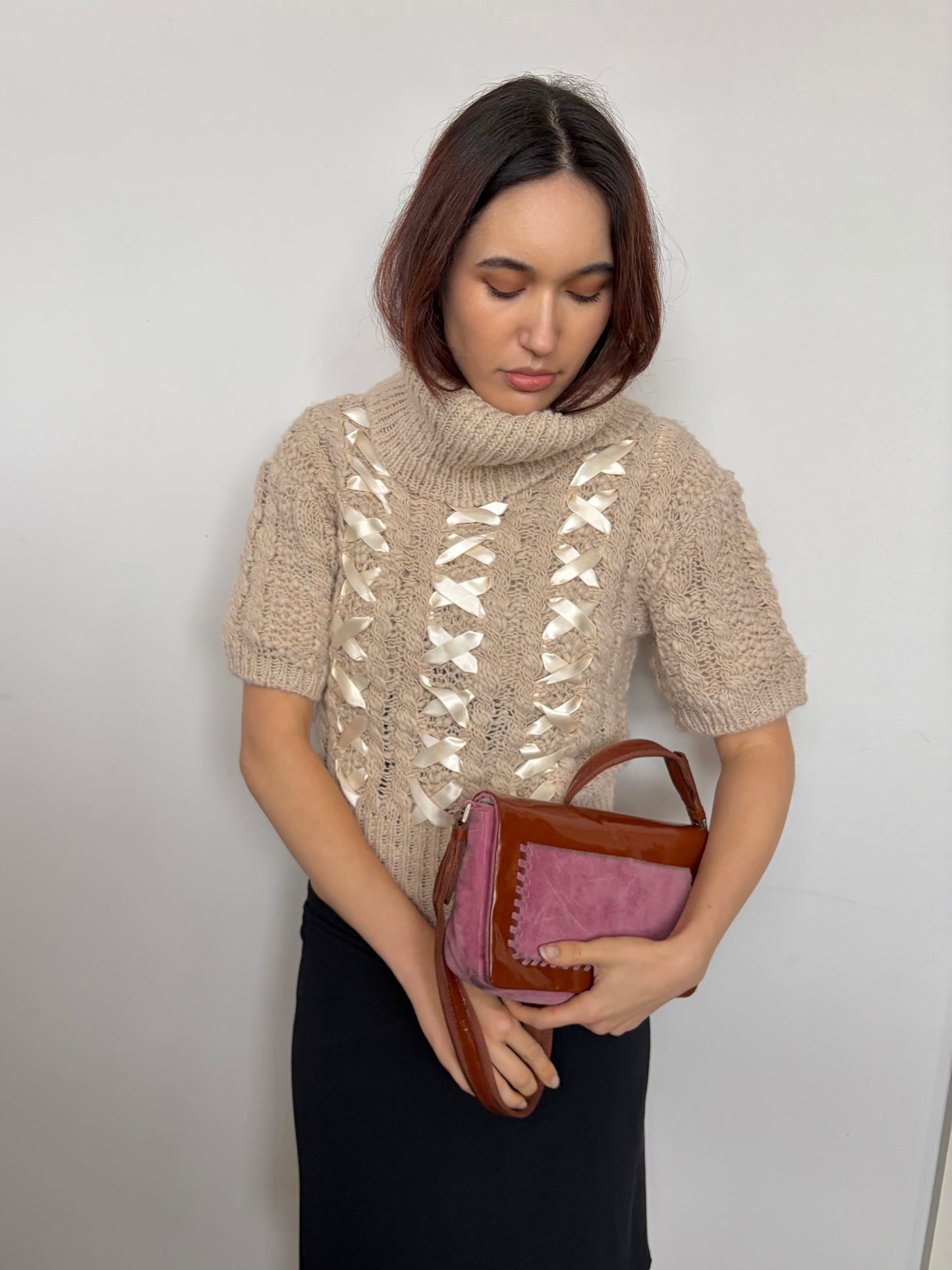 no 3090 / LACE KNIT