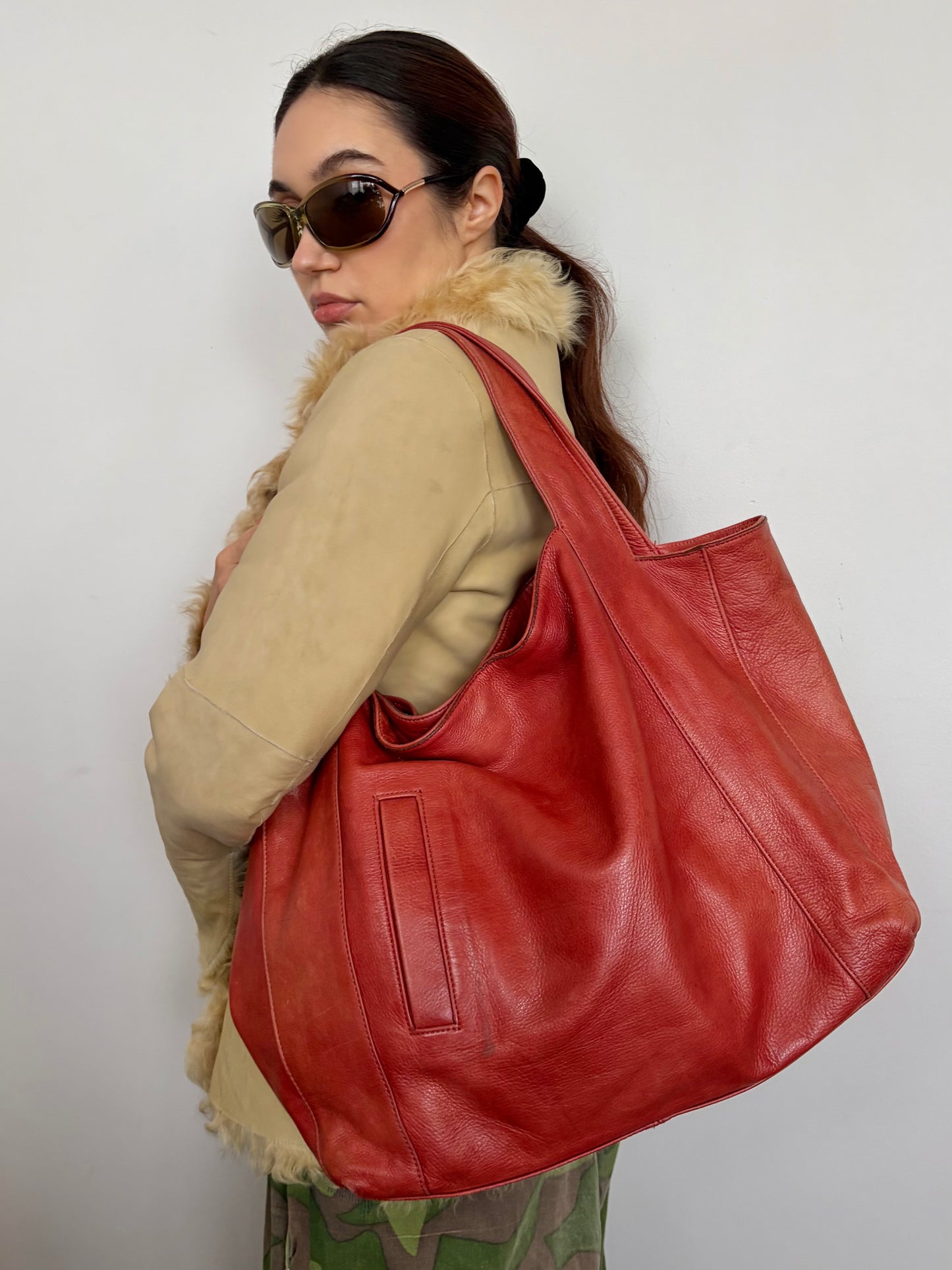 no 3097 / LEATHER WEEKENDER