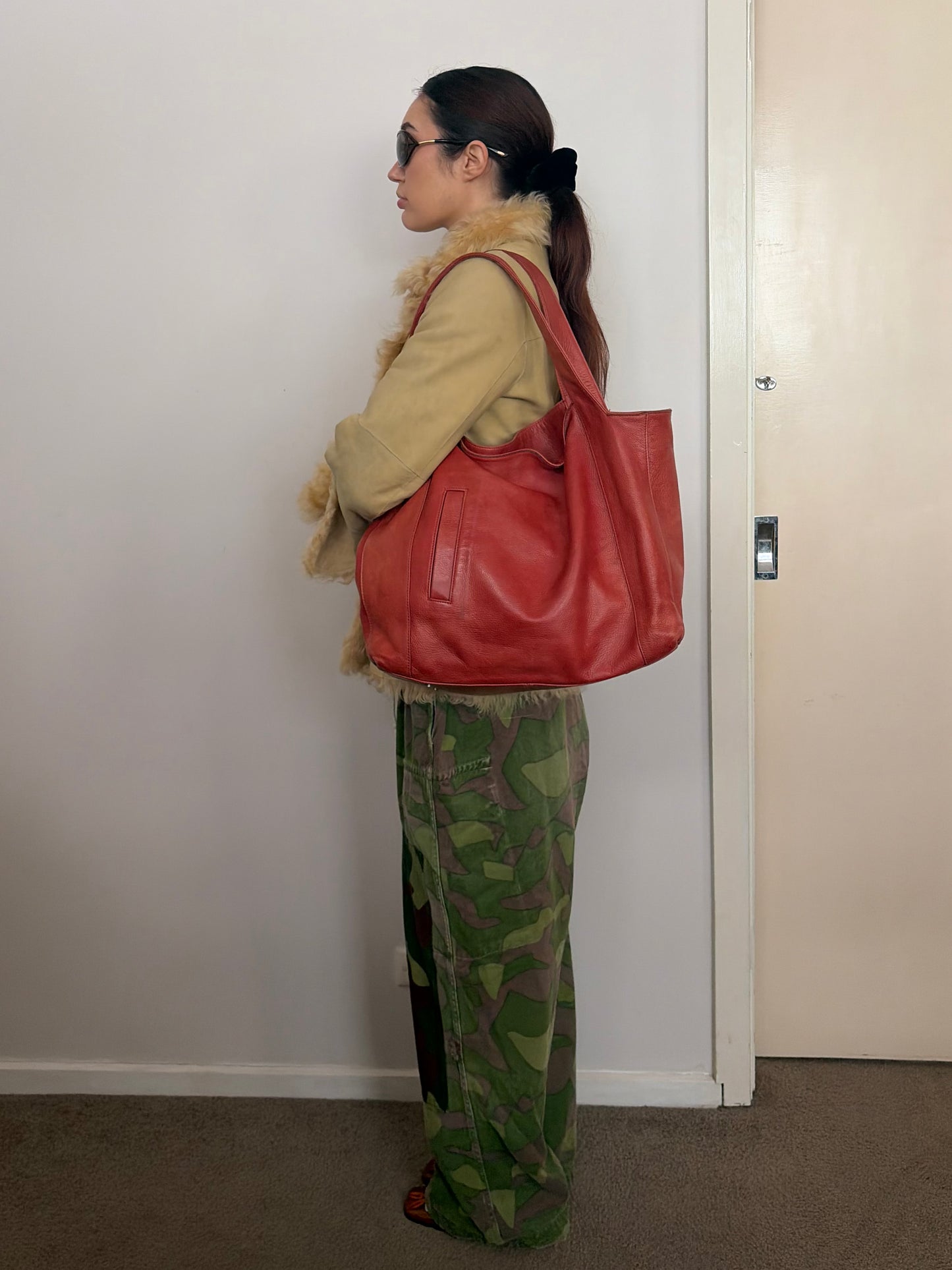 no 3097 / LEATHER WEEKENDER