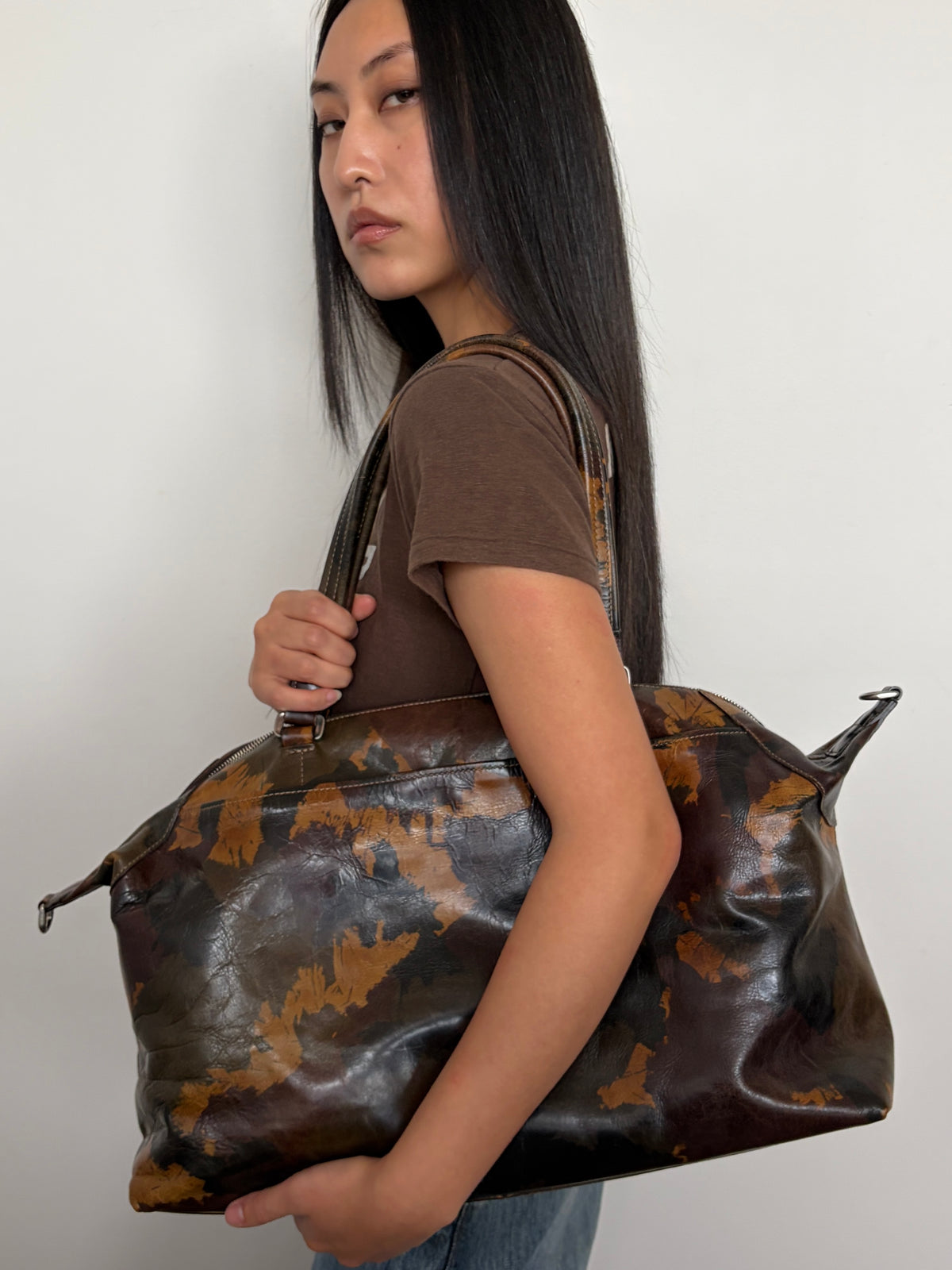 no 3395 / CAMO BOSTON BAG