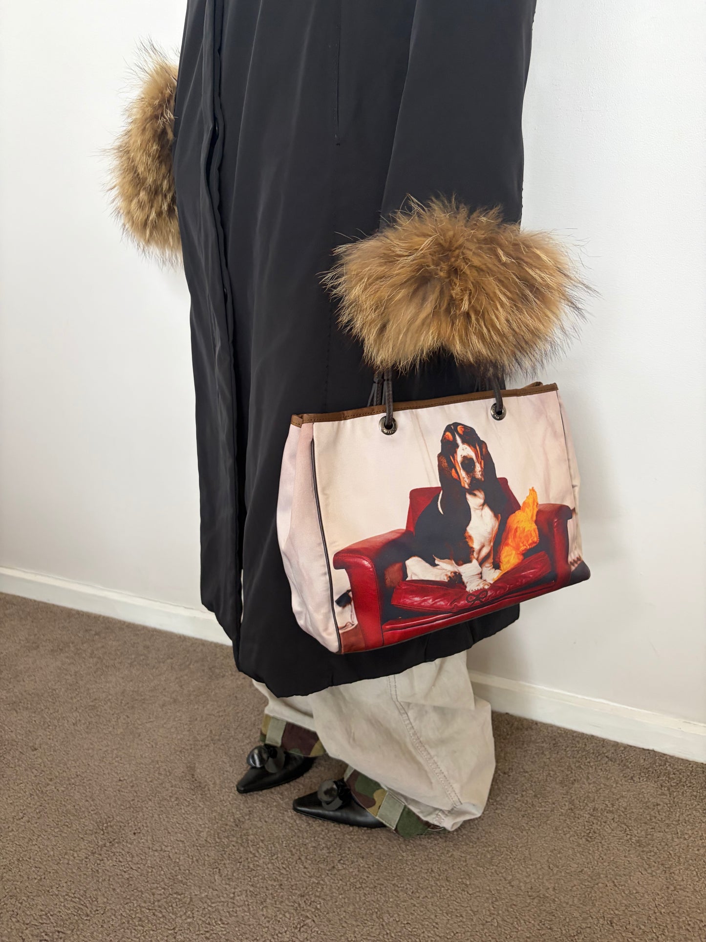 no 3190 / ANYA HINDMARCH BASSET HOUND