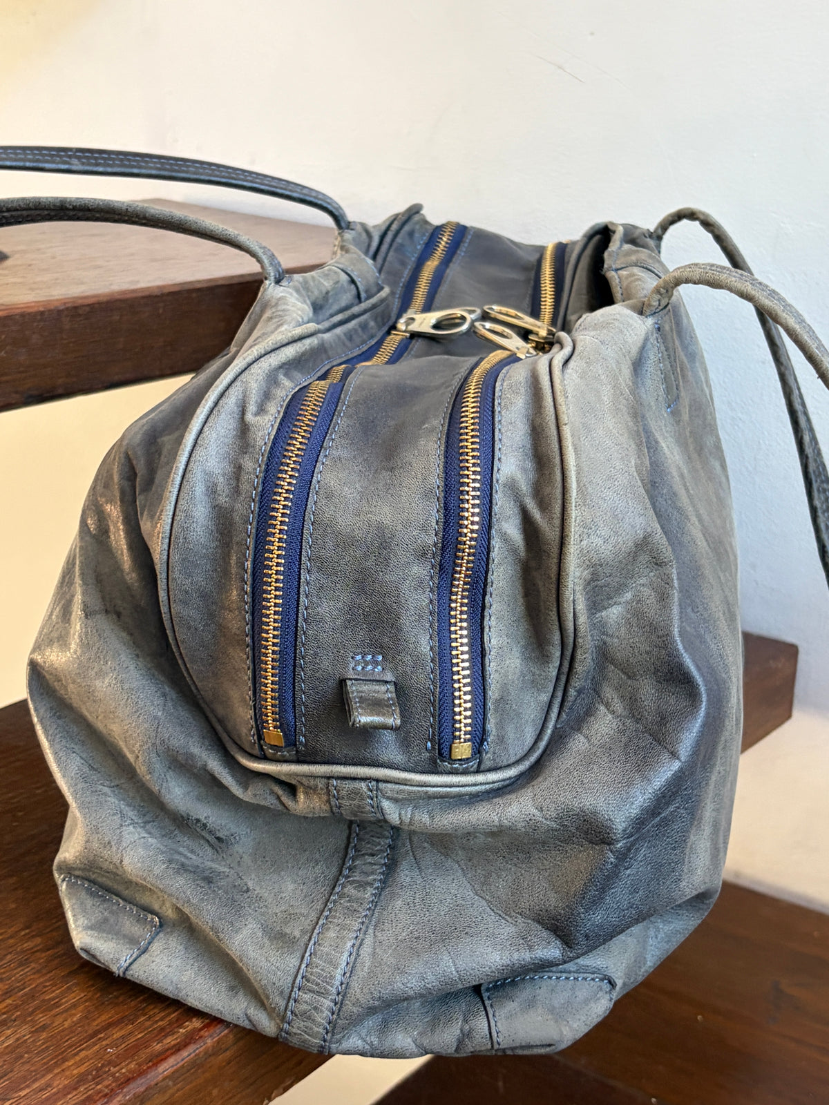 no 3389 / NAVY BOSTON BAG