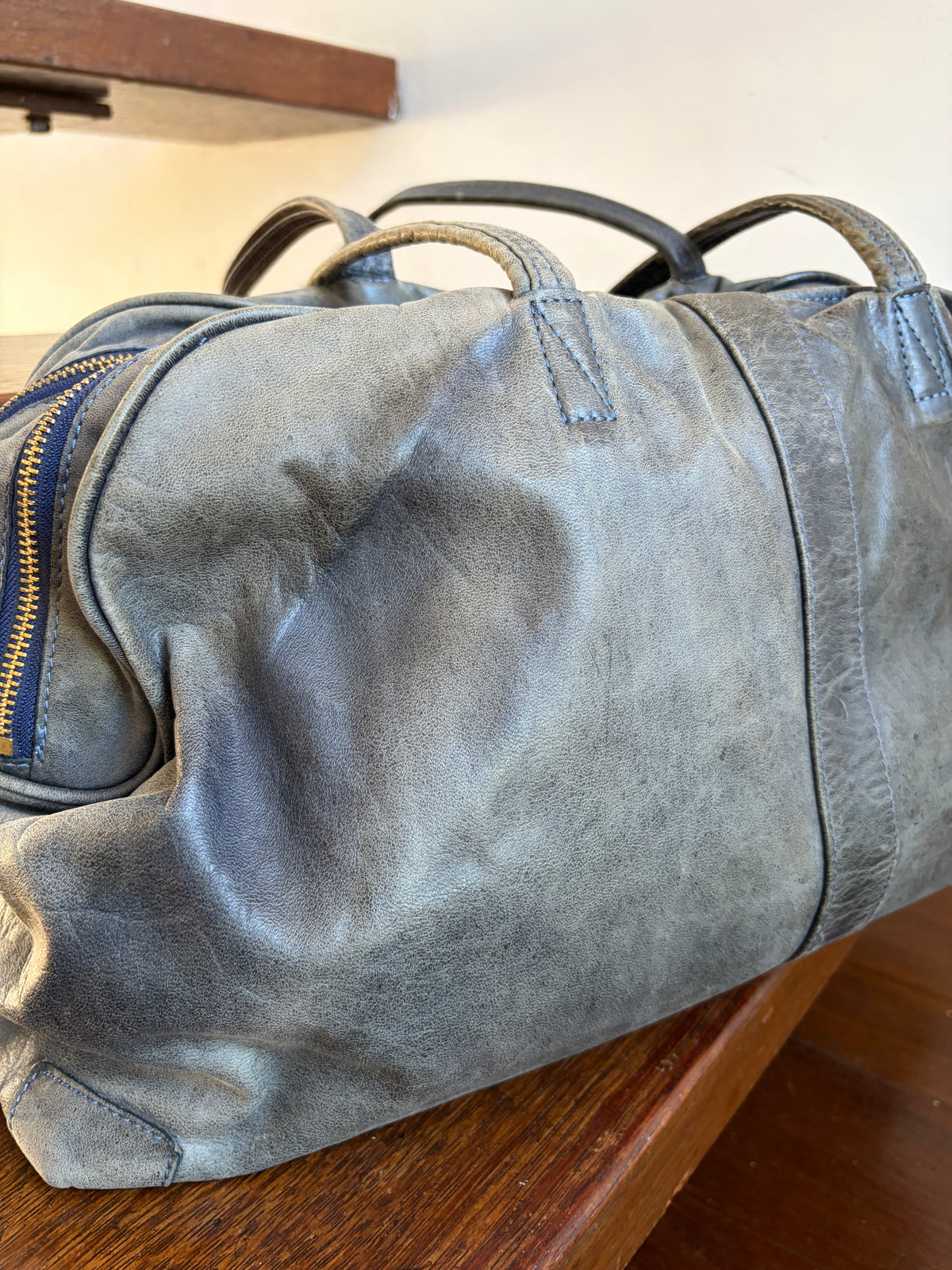 no 3389 / NAVY BOSTON BAG