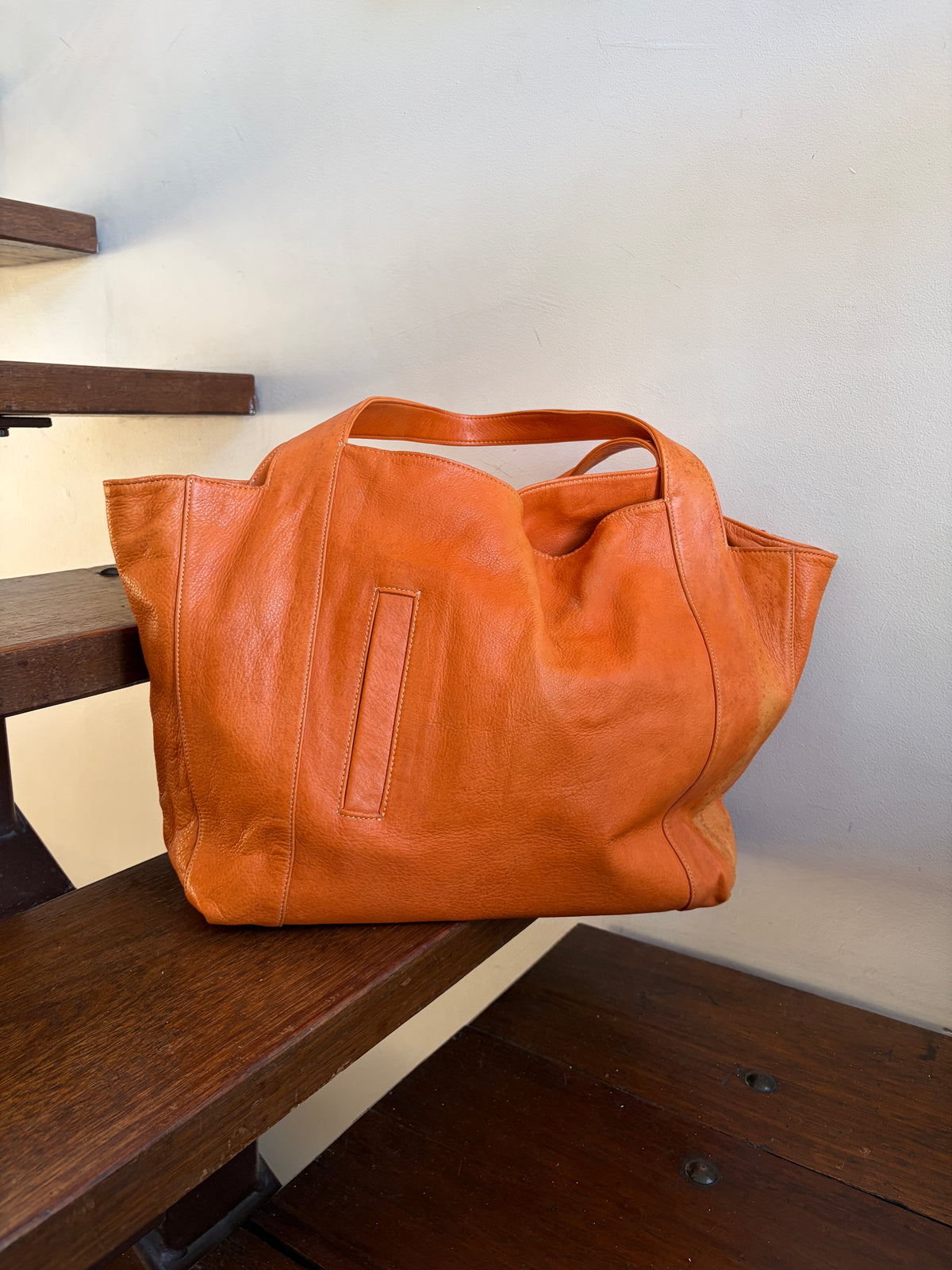 no 3387 / ORANGE WEEKENDER BAG