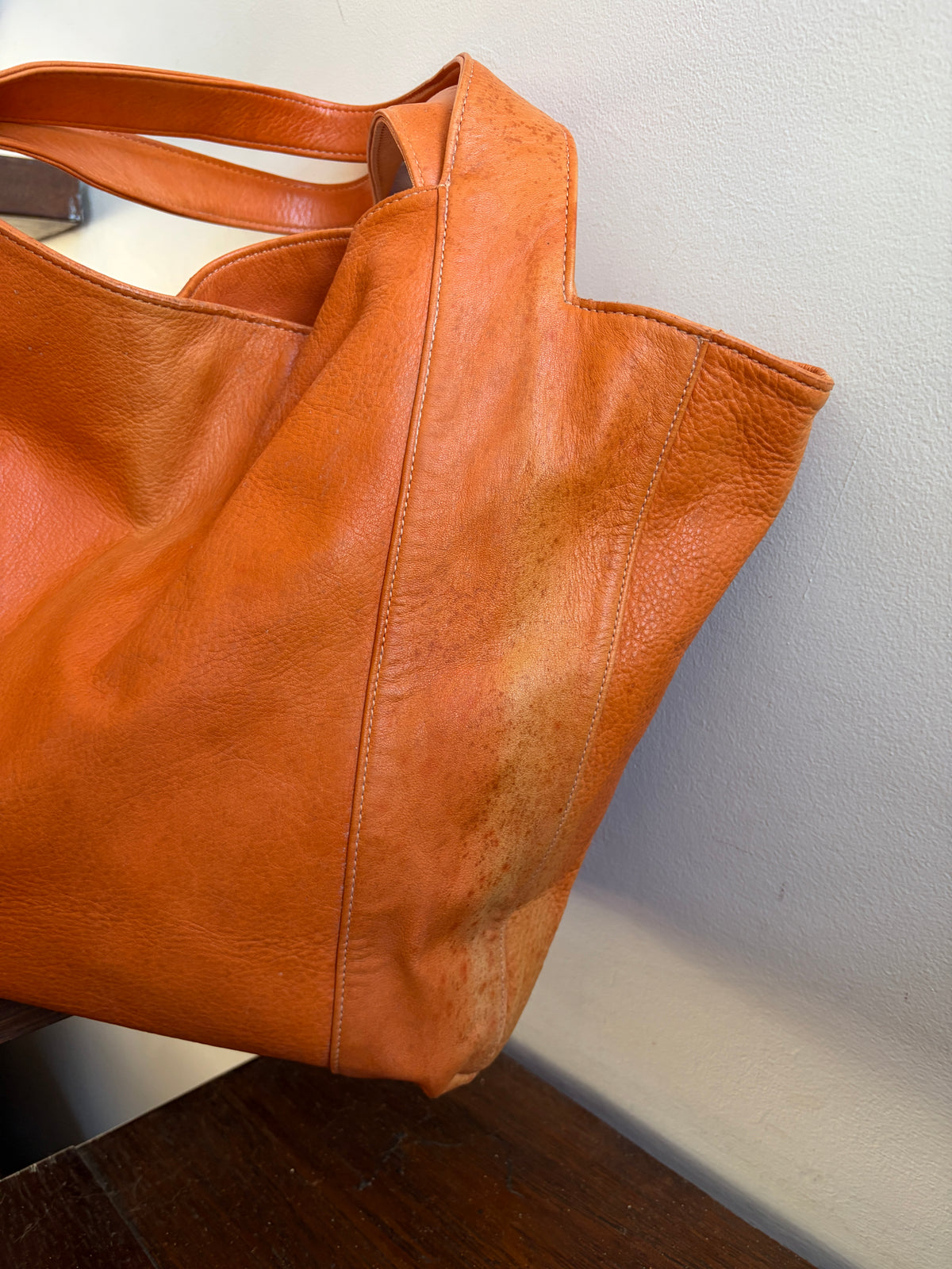 no 3387 / ORANGE WEEKENDER BAG