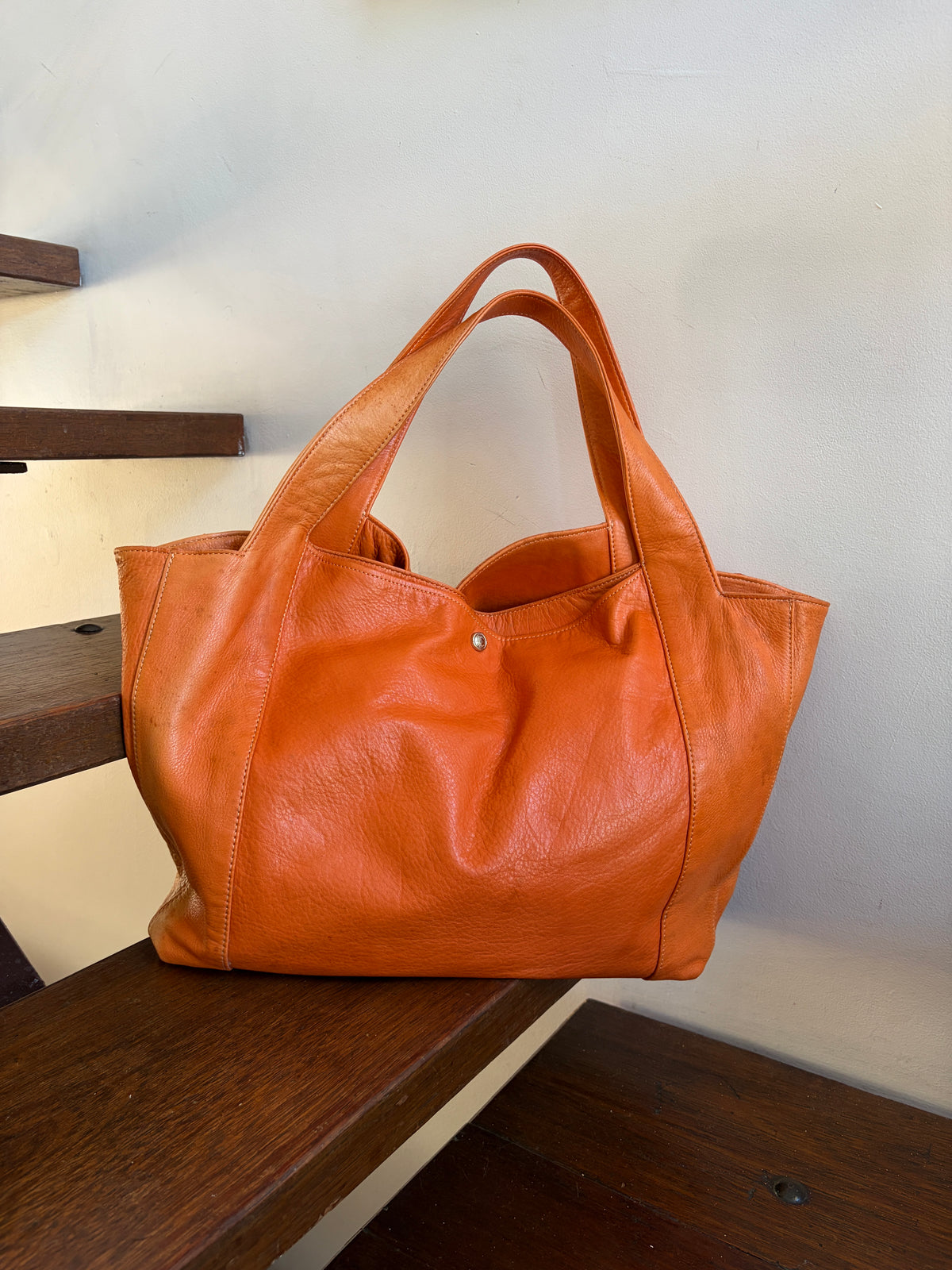 no 3387 / ORANGE WEEKENDER BAG