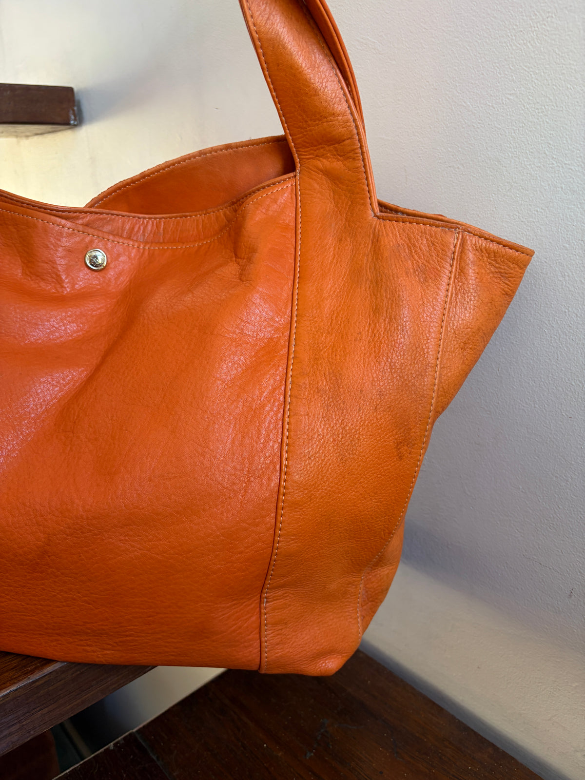 no 3387 / ORANGE WEEKENDER BAG