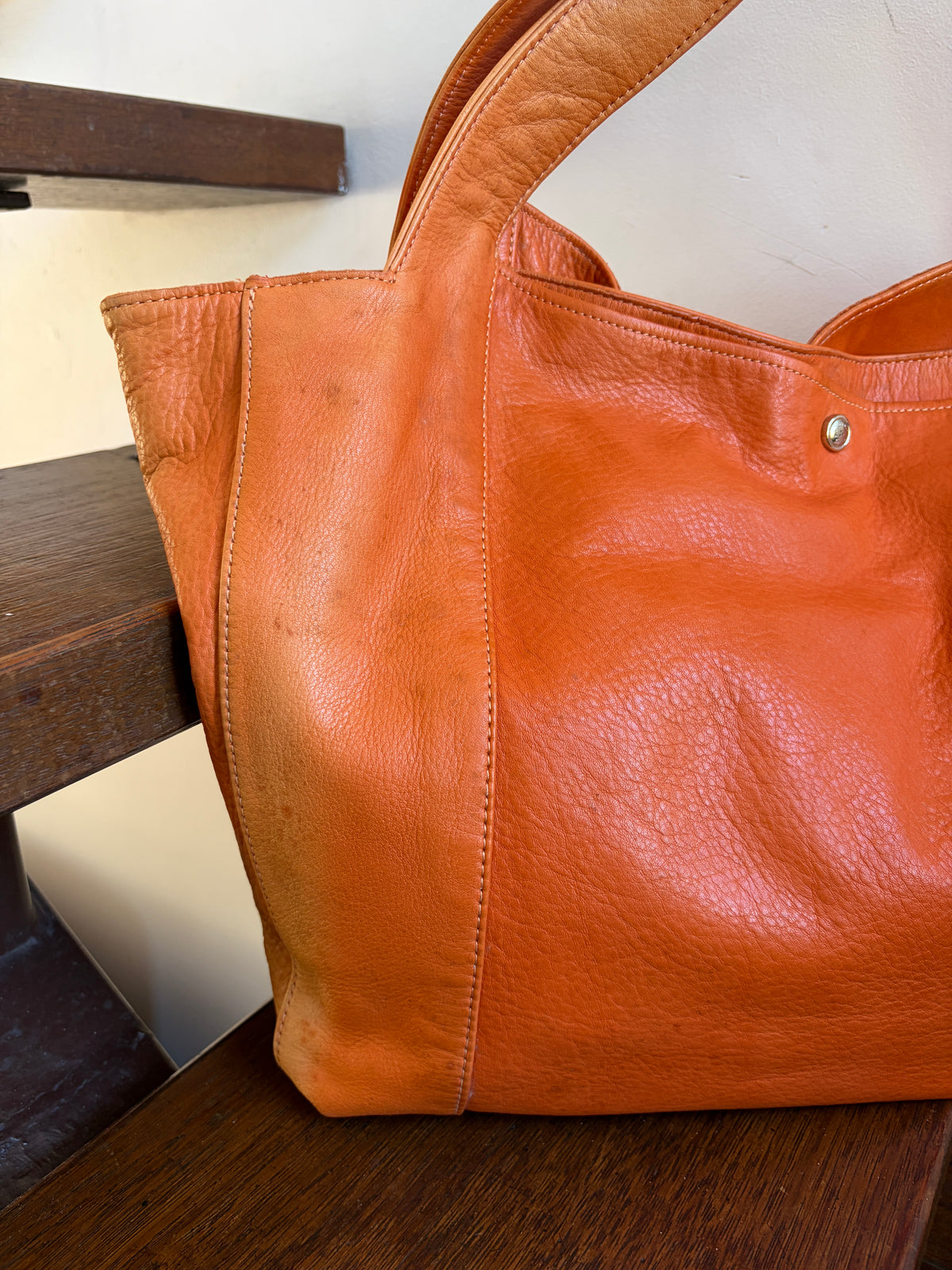 no 3387 / ORANGE WEEKENDER BAG