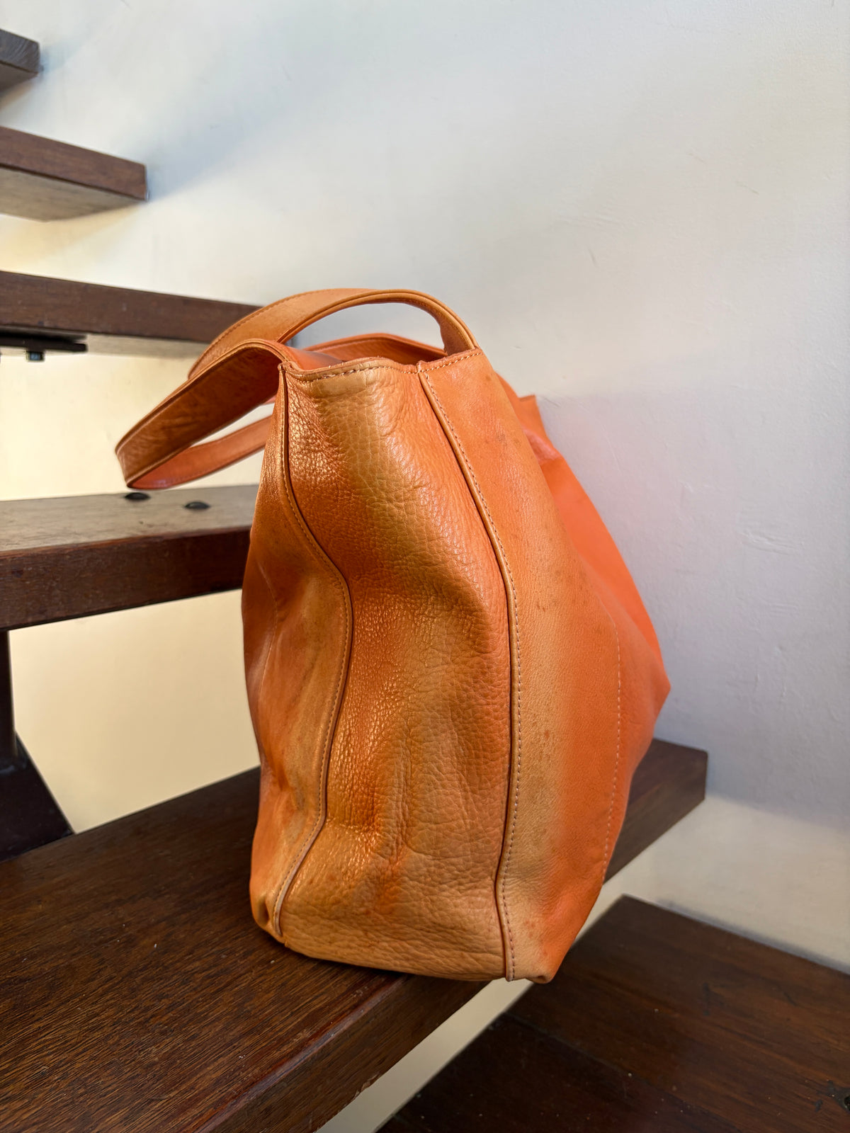 no 3387 / ORANGE WEEKENDER BAG