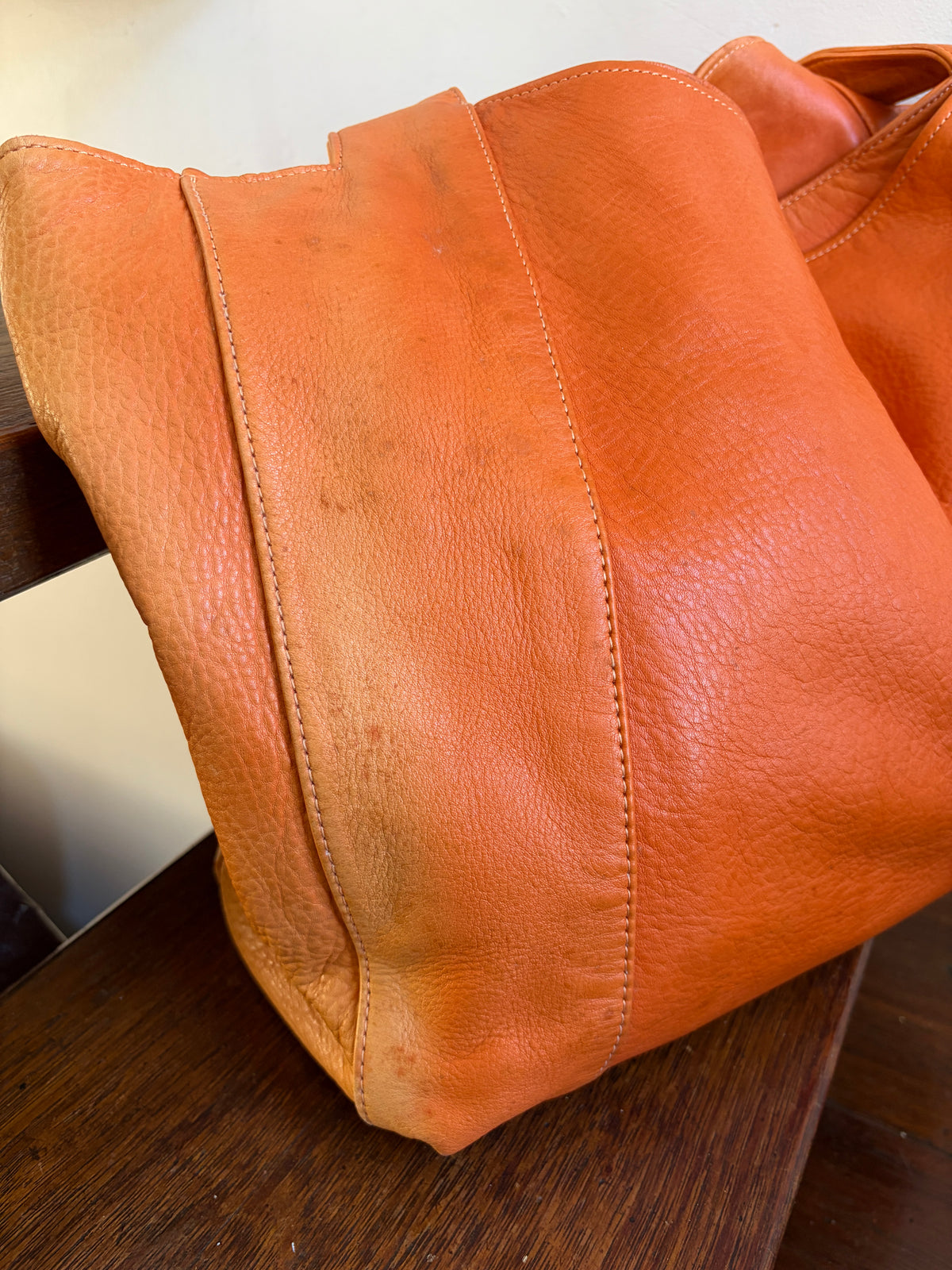 no 3387 / ORANGE WEEKENDER BAG
