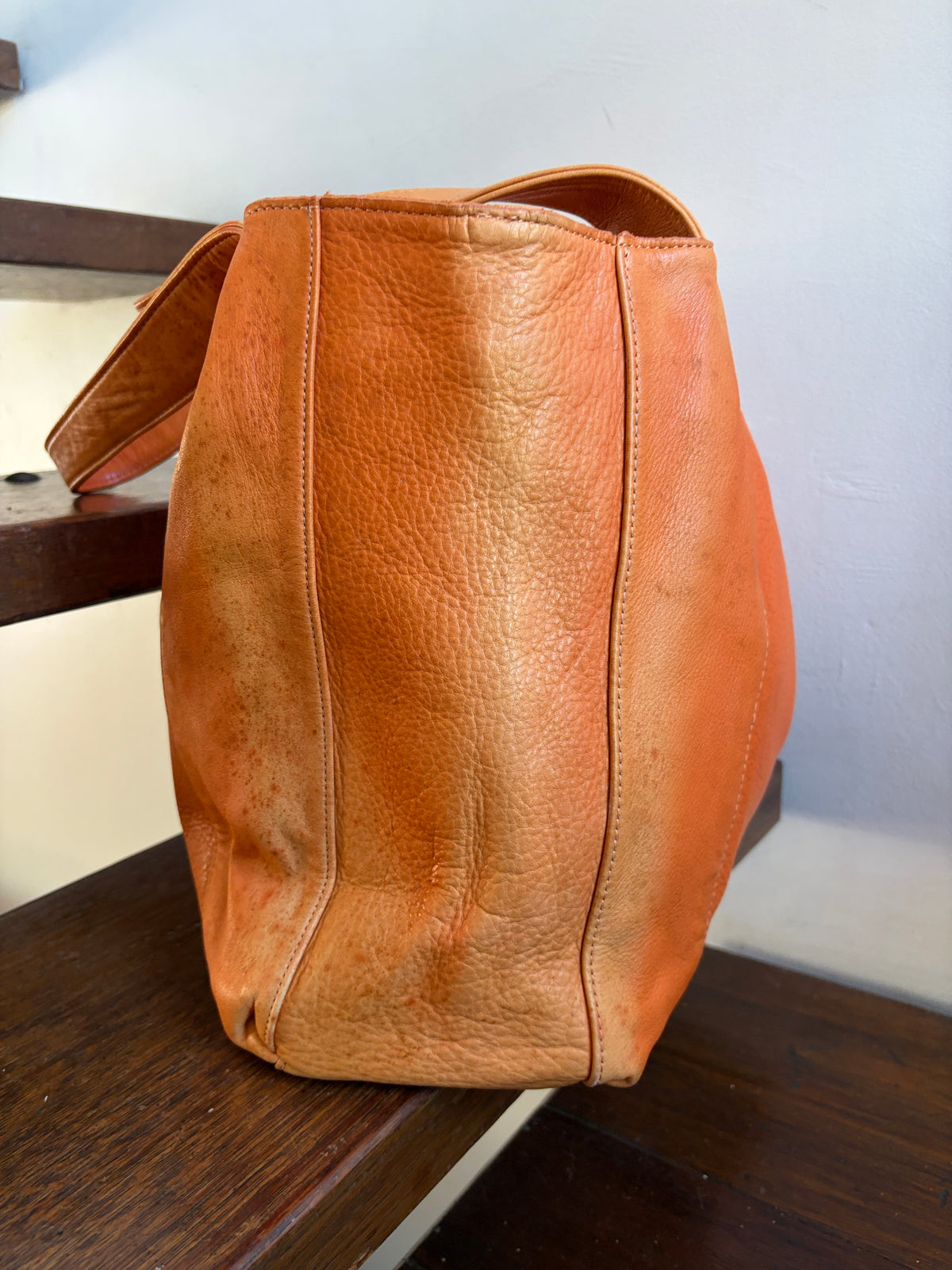 no 3387 / ORANGE WEEKENDER BAG