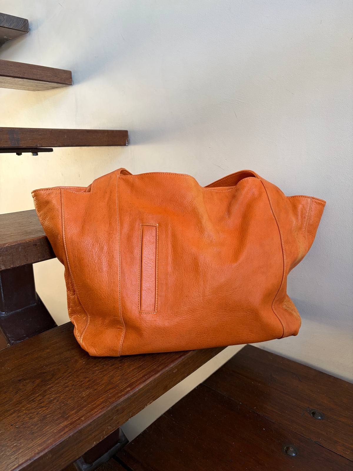 no 3387 / ORANGE WEEKENDER BAG