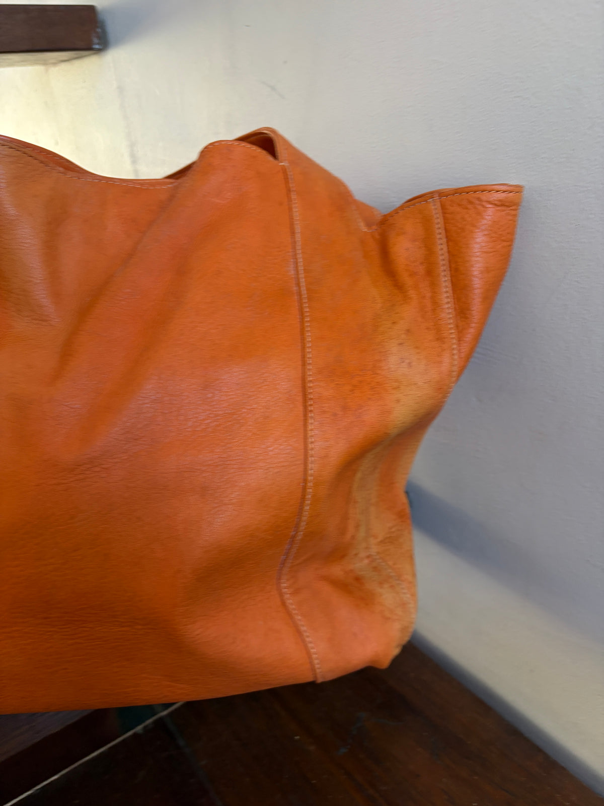 no 3387 / ORANGE WEEKENDER BAG