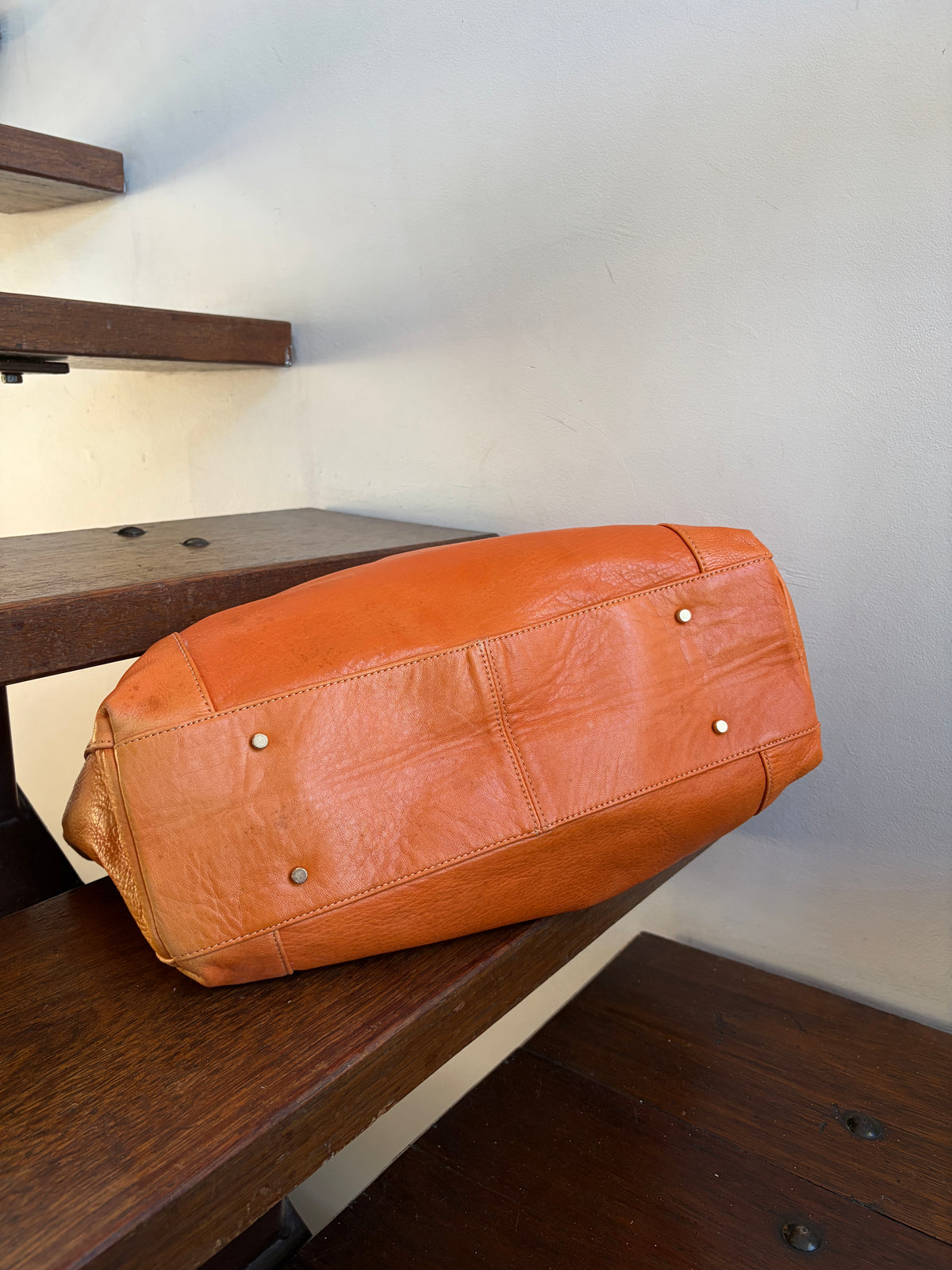 no 3387 / ORANGE WEEKENDER BAG