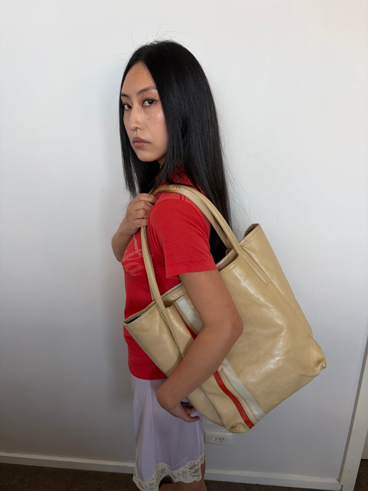 no 3328 / CREAM BAG