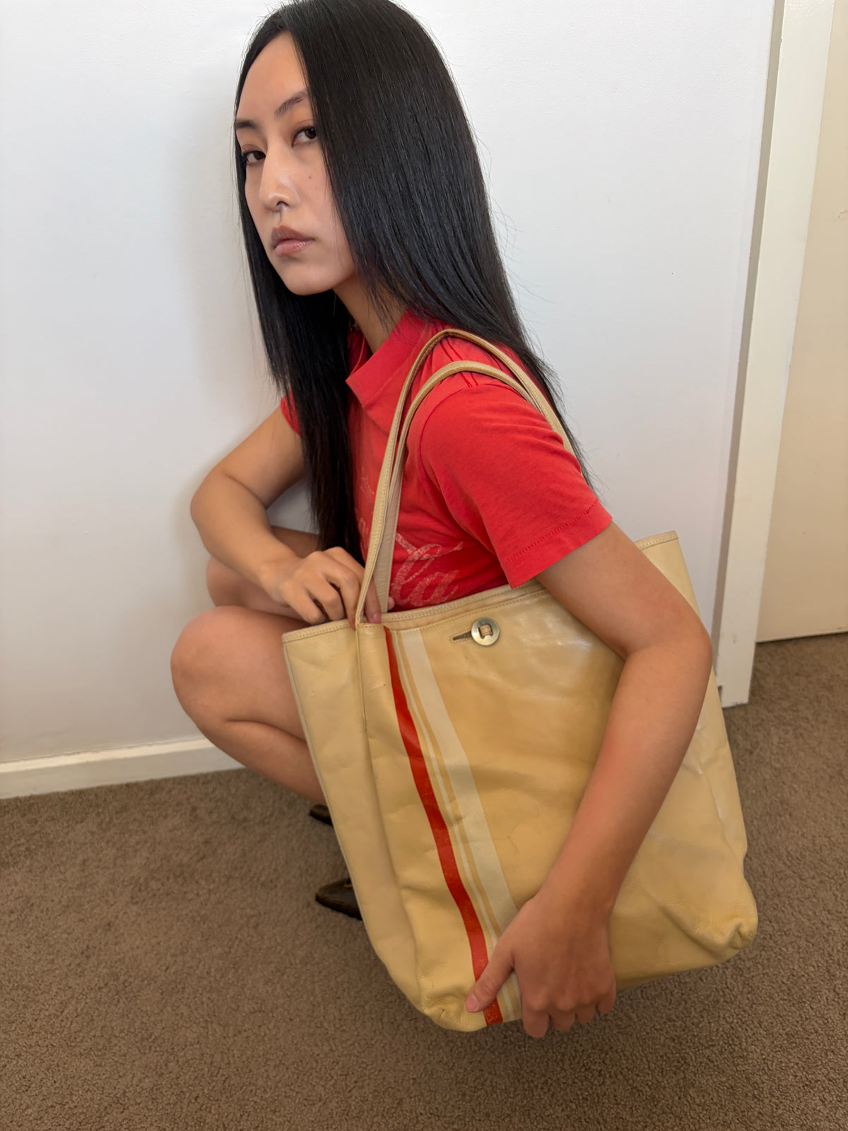 no 3328 / CREAM BAG
