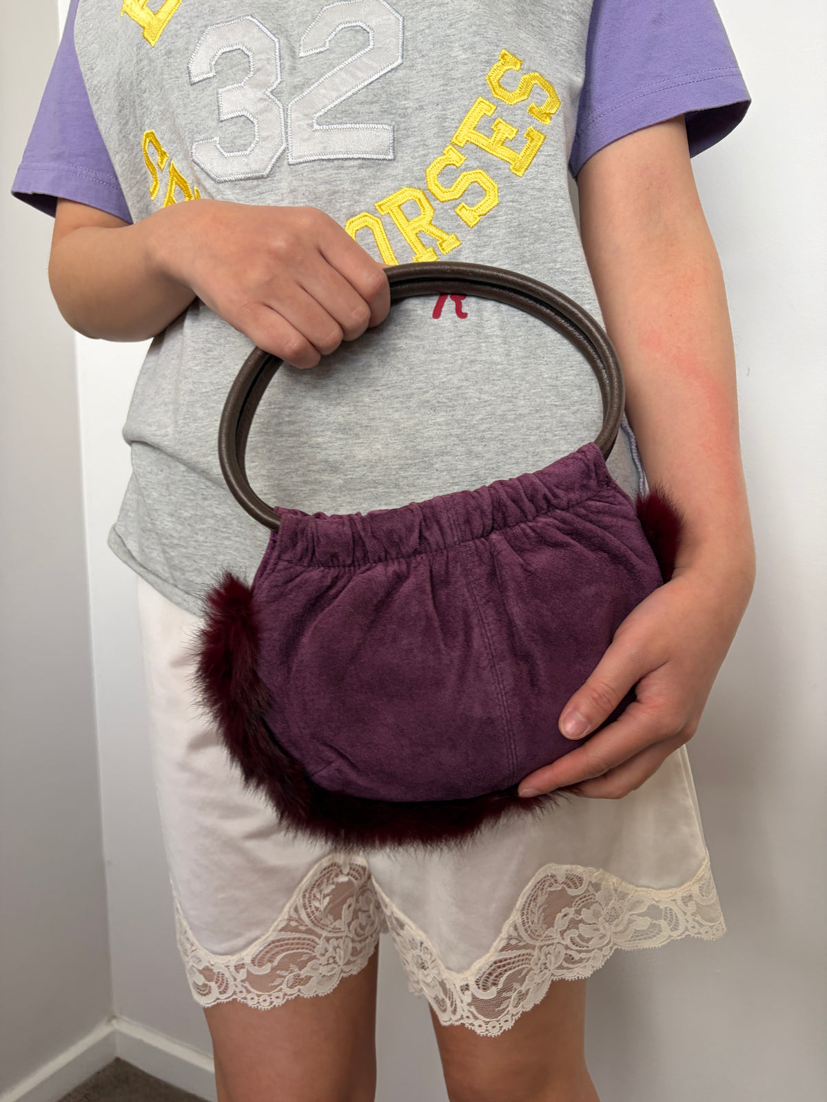 no 3323 / PLUM BAG