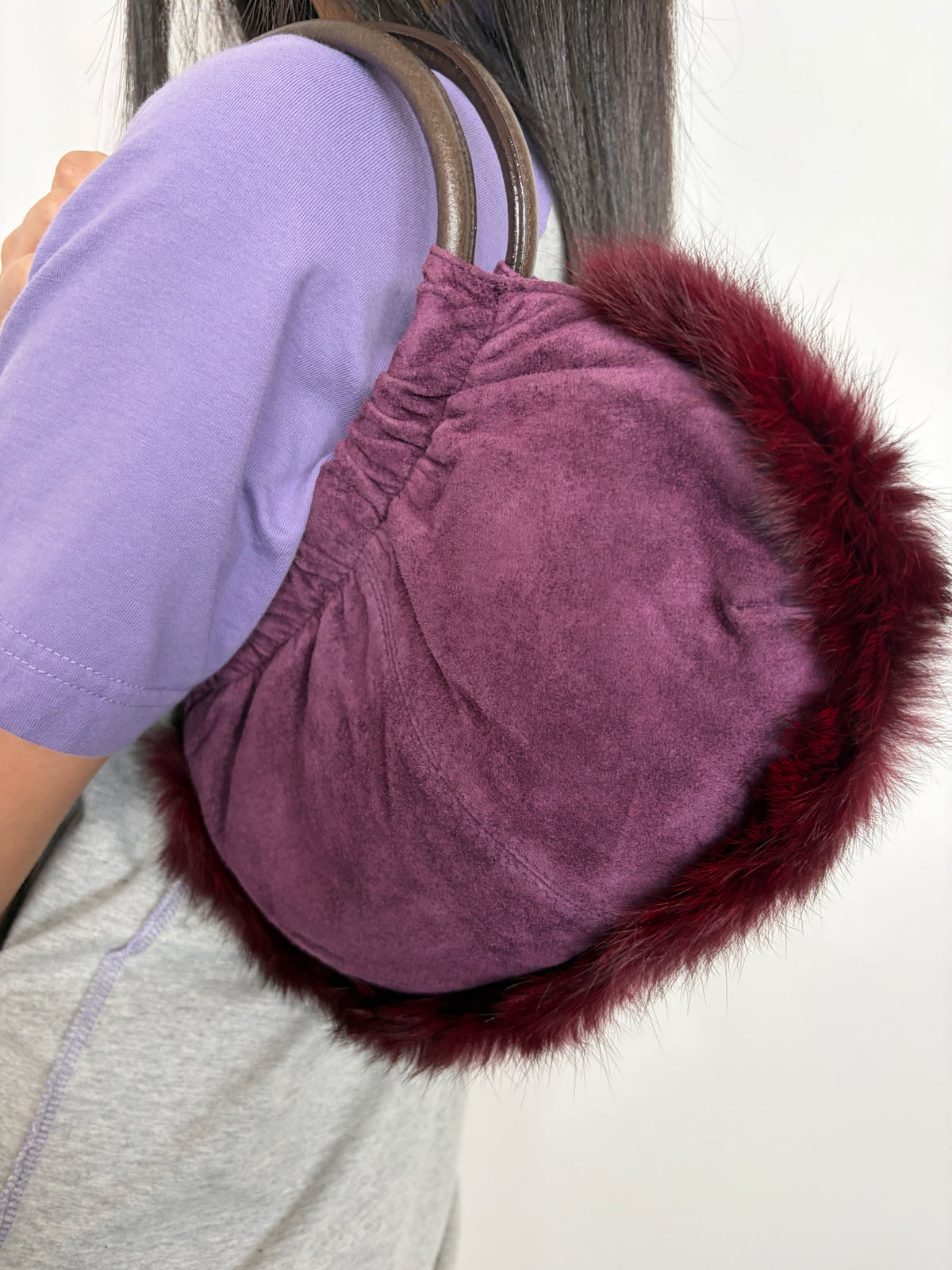 no 3323 / PLUM BAG