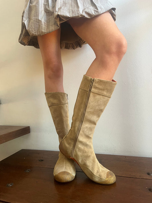 Vintage DKNY Suede Boots