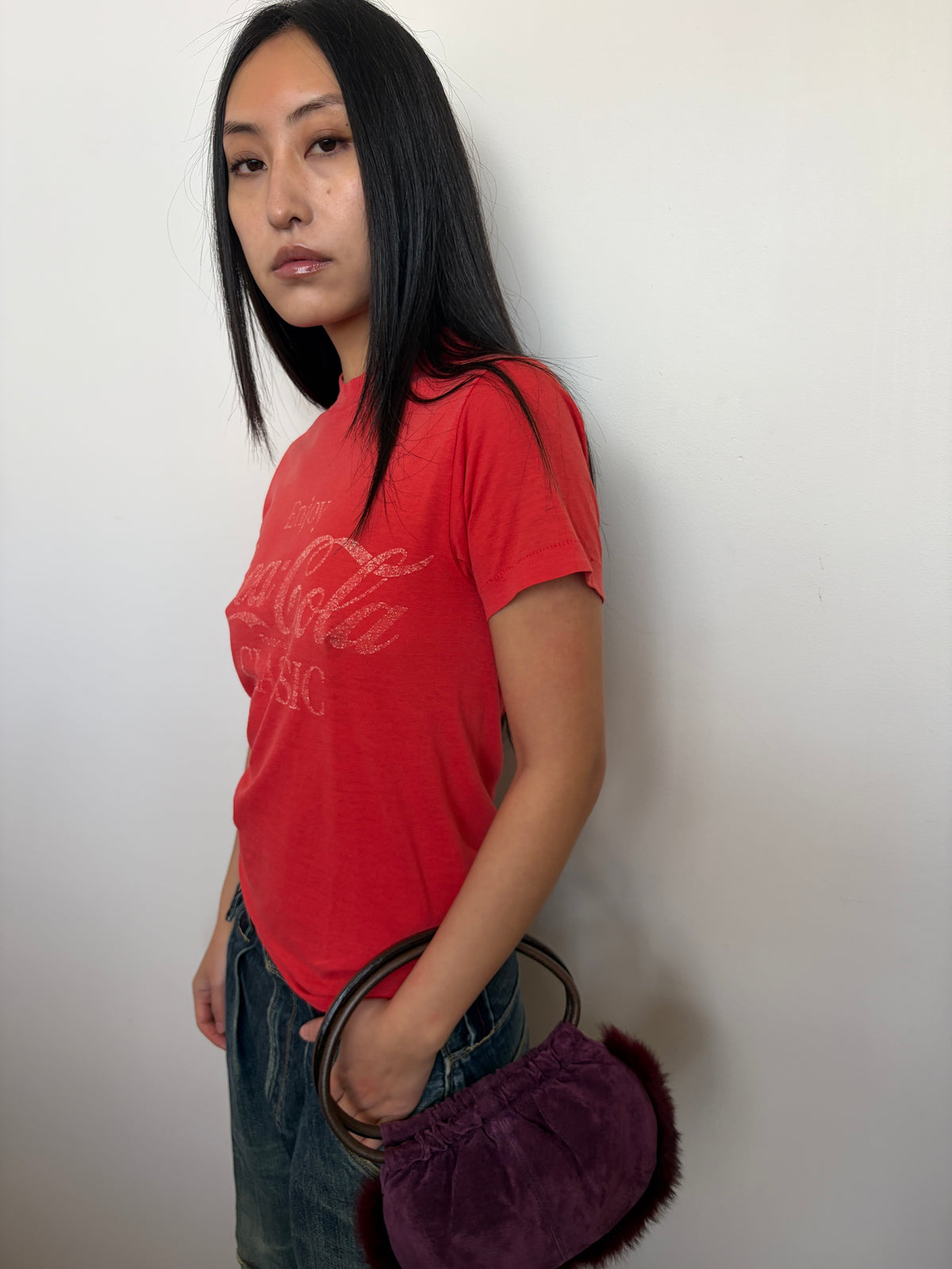 no 3323 / PLUM BAG