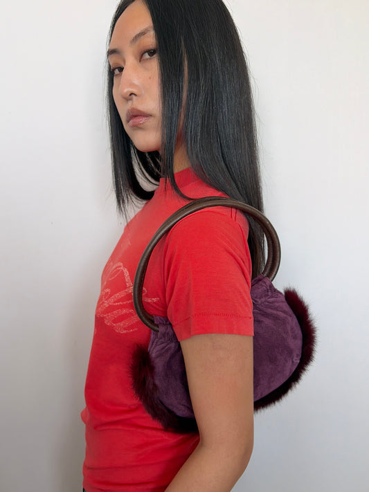 no 3323 / PLUM BAG