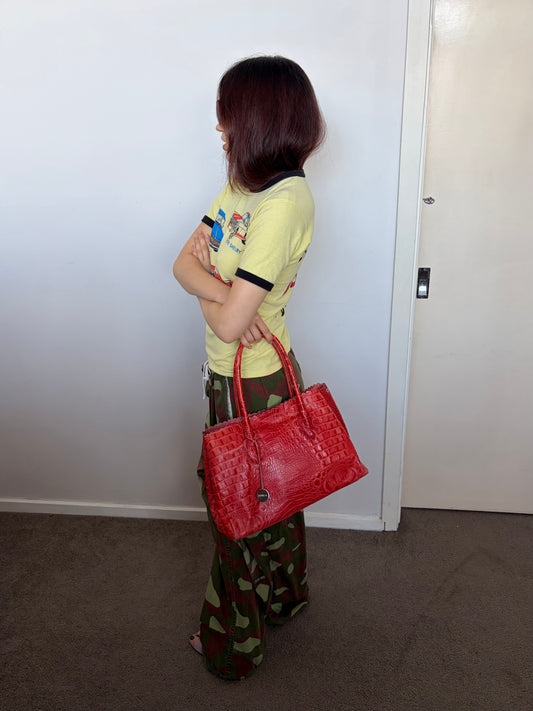 no 3145 / FURLA LEATHER BAG