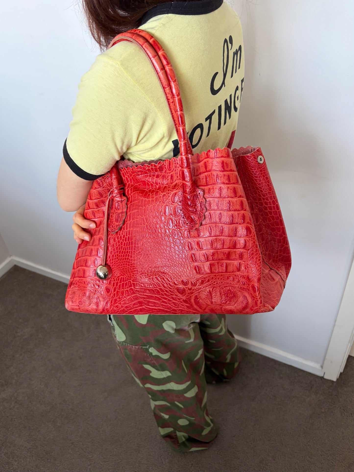 no 3145 / FURLA LEATHER BAG