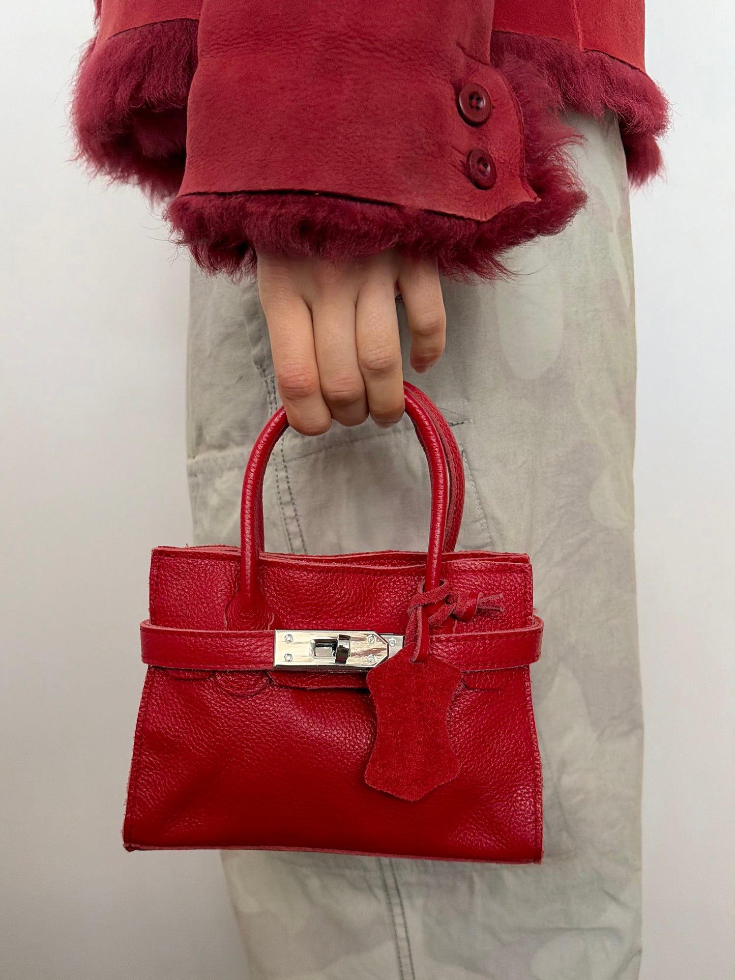 no 3146 / MINI LEATHER HANDBAG