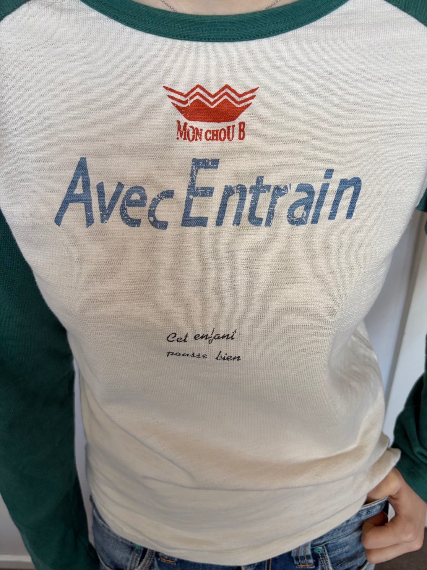 no 3154 / AVEC ENTRAIN LS TEE