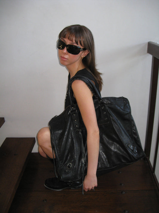 Balenciaga Weekender Bag - Black