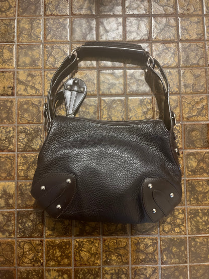 Furla Leather Studded Handbag